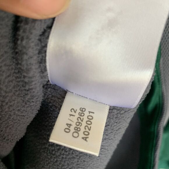 Men Adidas clima Warm Fleece XL Green & Gray Pullover Sweater Polyester - Picture 15 of 16